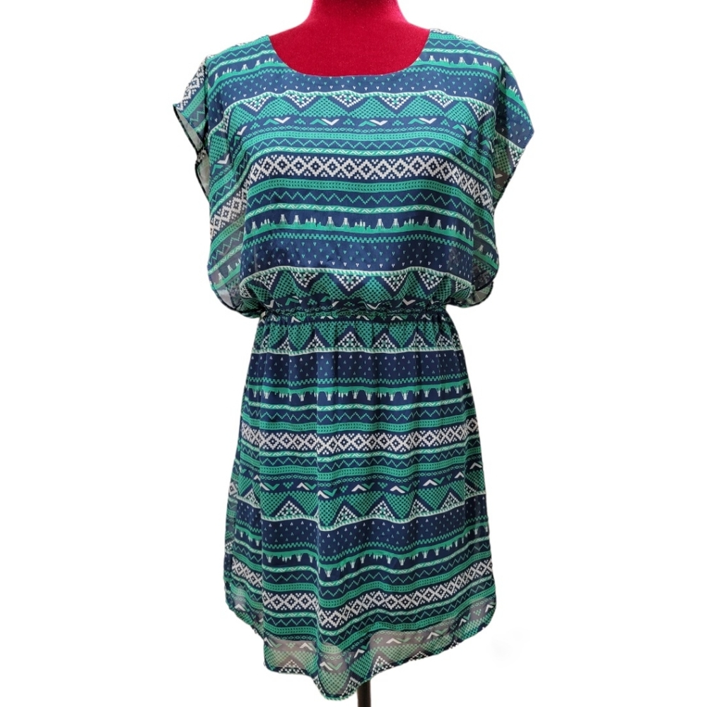 Moonlight dress geometric print size small
